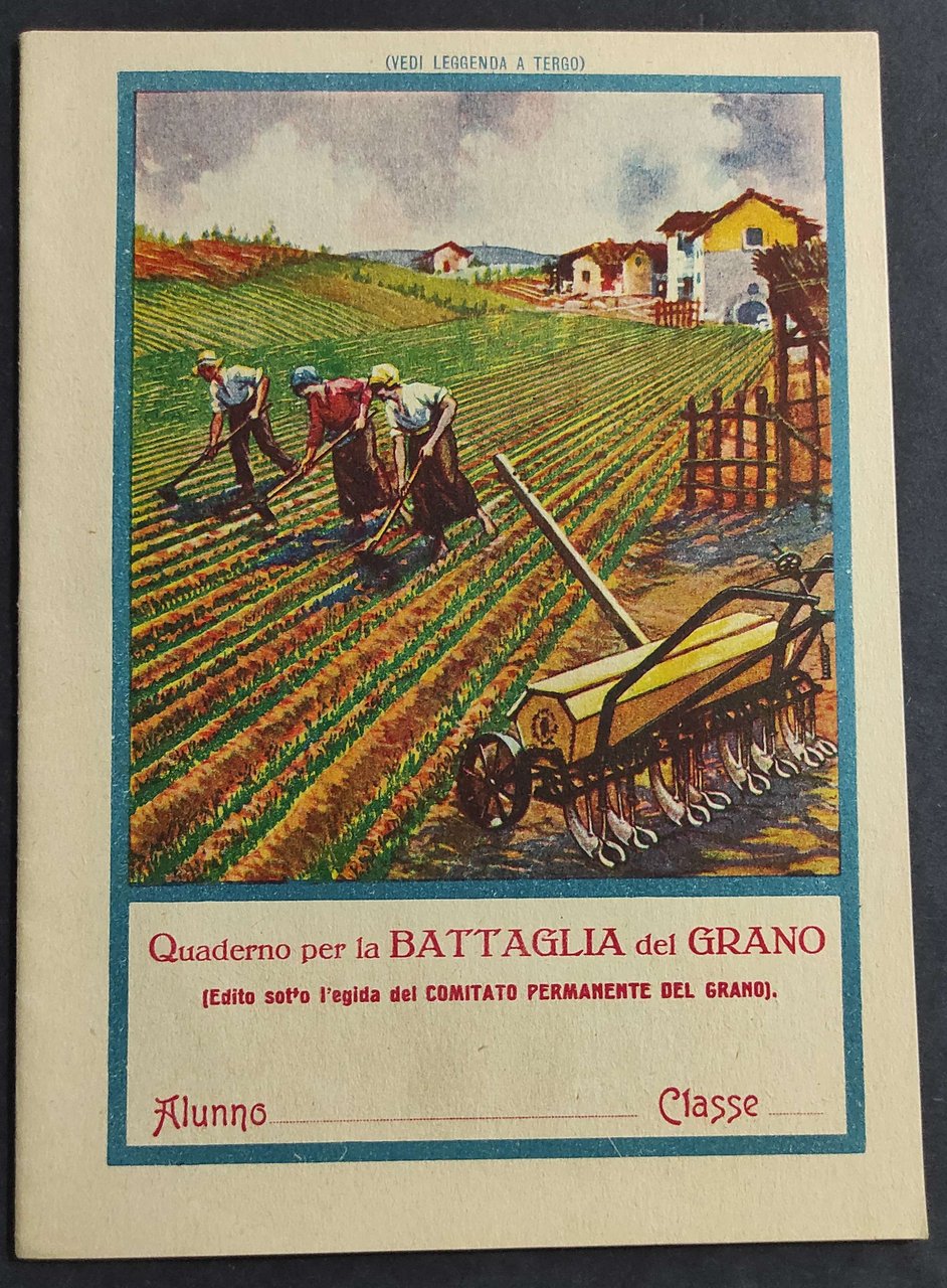 Quaderno per la Battaglia del Grano | Immagine principale