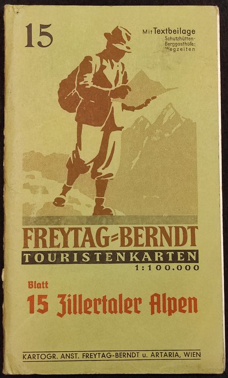 Zillertaler Alpen 15 - Touristenkarten - Carta Geografica | Immagine Gallery 2