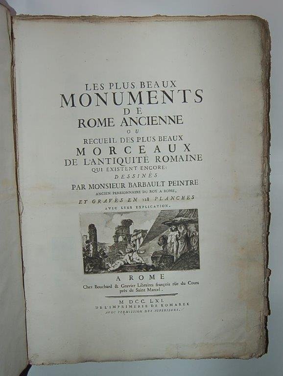 Les Plus Beaux Monuments de Rome Ancienne ou, RecueÔl des …