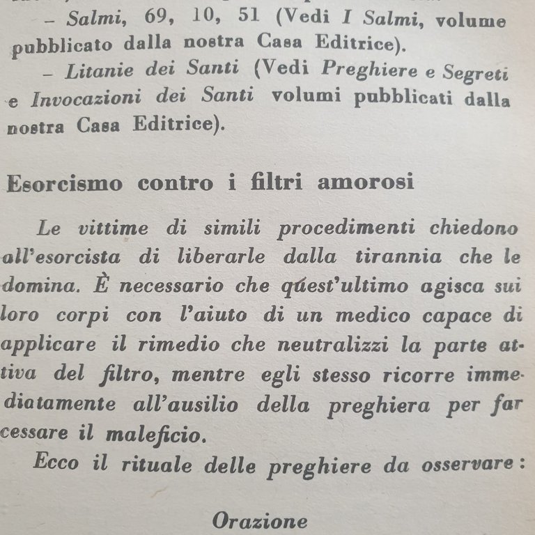 Il Libro segreto dei grandi esorcismi. Estratti dalla sua opera.