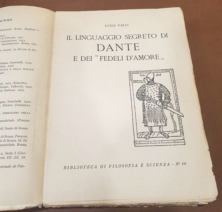 Il linguaggio segreto di Dante e dei “Fedeli d’Amore”.