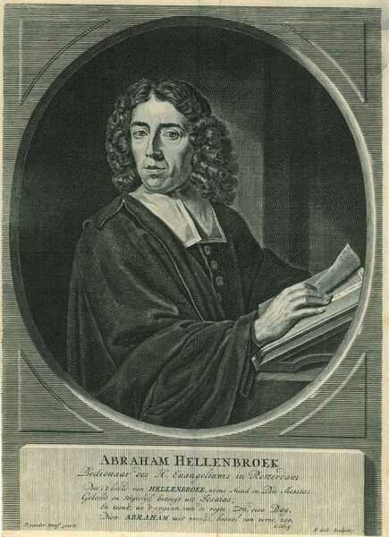 Portrait of Abraham Hellenbroek