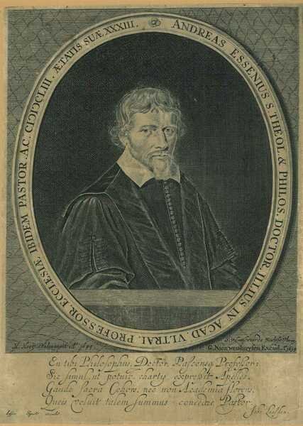 Portrait of Andreas Essenius