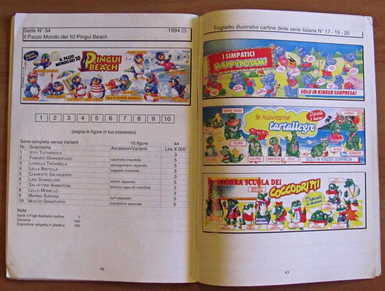 1^ KATALOGO KINDER: 1974 - 1994 - 20 anni di … | Immagine Gallery 7