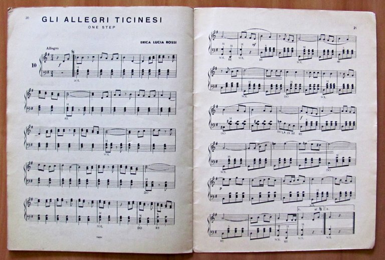 10 GIORNI NEL TICINO, 10 PEZZI FACILI PER FISARMONICA