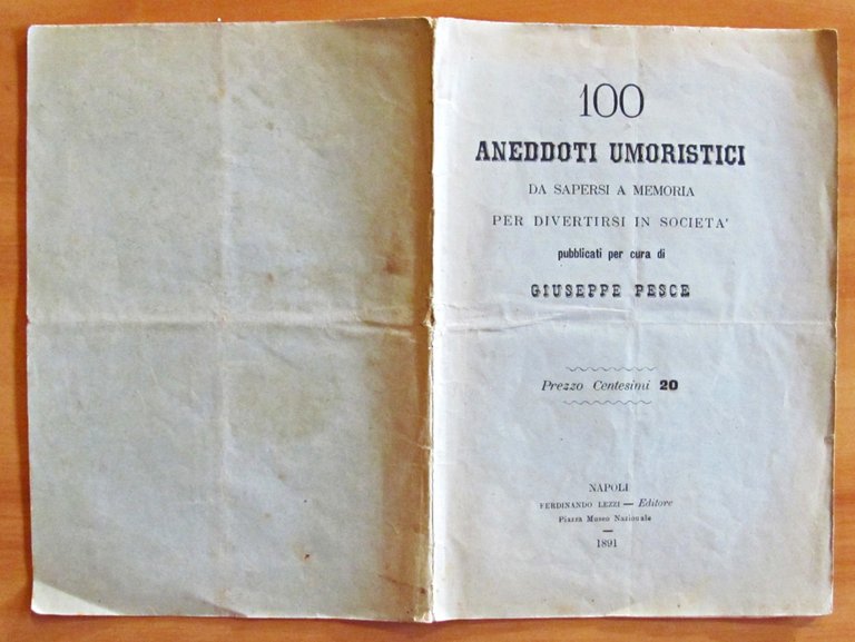 100 ANEDDOTI UMORISTICI DA SAPERSI A MEMORIA PER DIVERTIRSI IN …