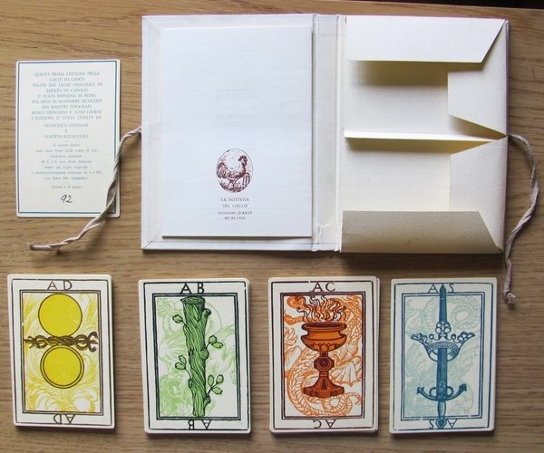 LE CARTE DA GIOCO DI ADOLFO DE CAROLIS - Tiratura …