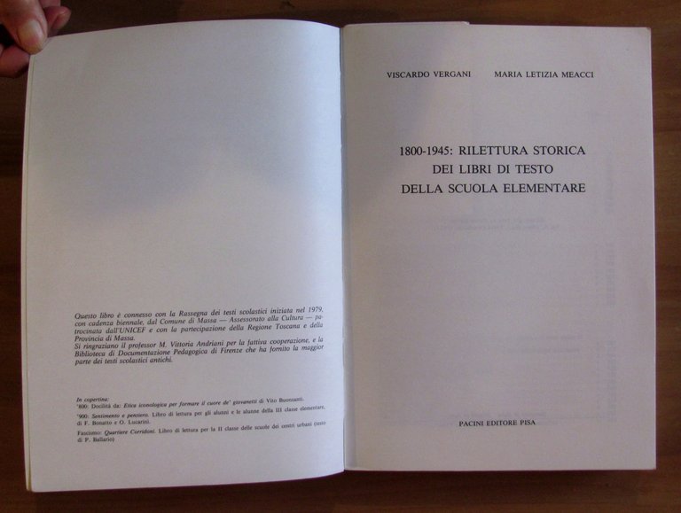 1800-1945 RILETTURA STORICA DEI LIBRI DI TESTO DELLA SCUOLA ELEMENTARE | Immagine Gallery 2
