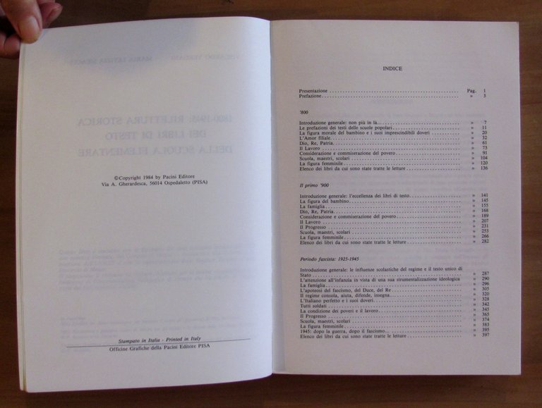 1800-1945 RILETTURA STORICA DEI LIBRI DI TESTO DELLA SCUOLA ELEMENTARE | Immagine Gallery 3