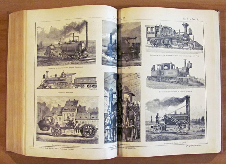 2 Volumi Completo - DIZIONARIO ENCICLOPEDICO ILLUSTRATO - SOCIETA' PER …