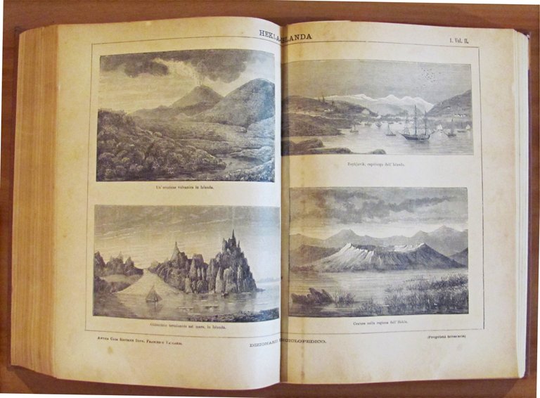 2 Volumi Completo - DIZIONARIO ENCICLOPEDICO ILLUSTRATO - SOCIETA' PER …