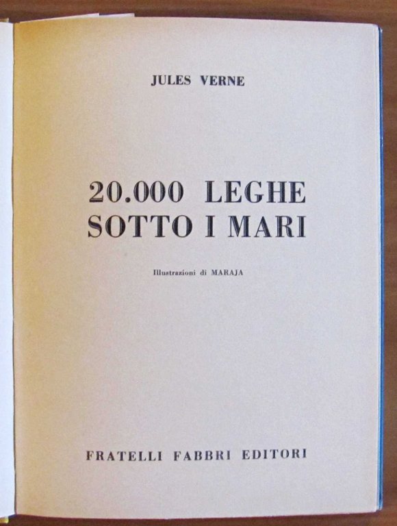 20.000 LEGHE SOTTO I MARI - Coll. I Capolavori, 1955 …