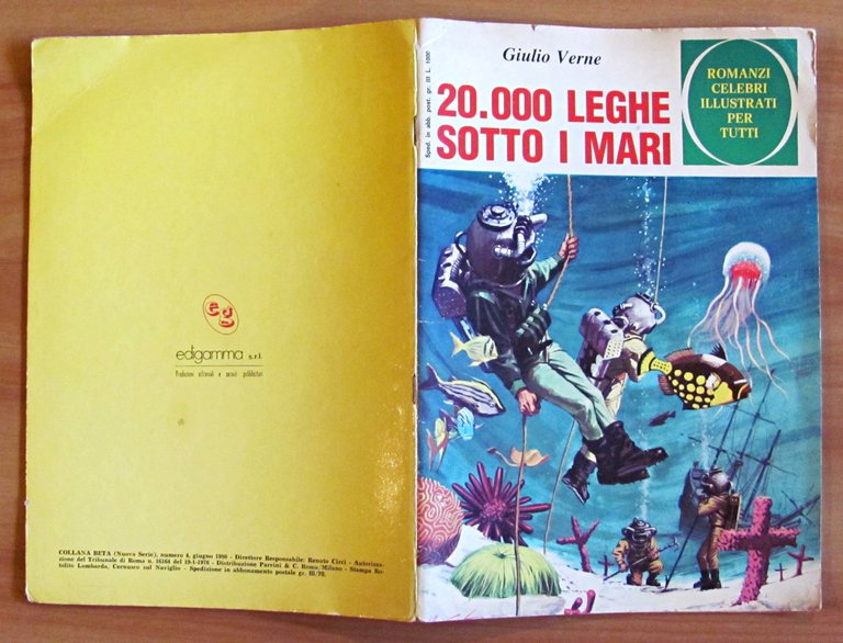 20.000 LEGHE SOTTO I MARI - Romanzi Celebri Illsutrati - …