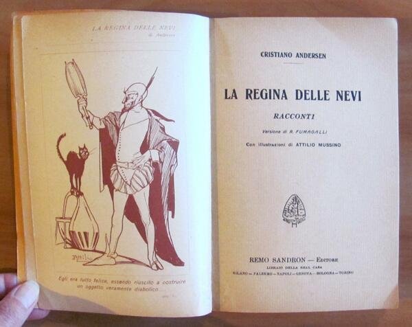 LA REGINA DELLE NEVI - RACCONTI, 1917 - ill. MUSSINO