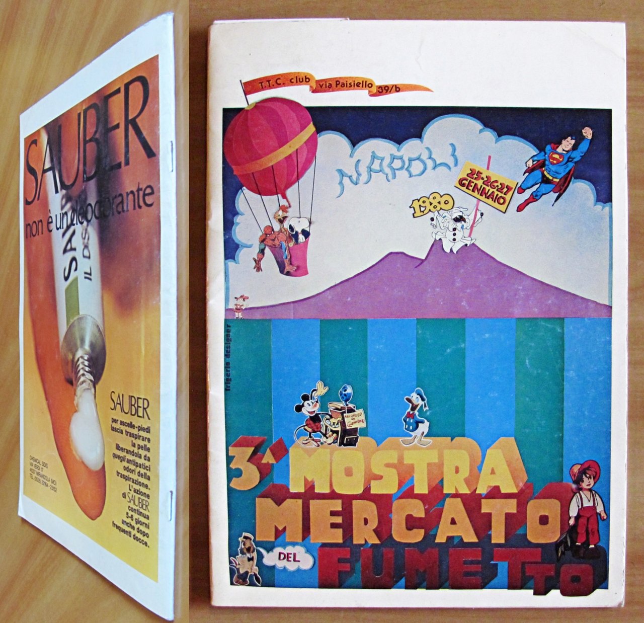 3^ MOSTRA MERCATO DEL FUMETTO, 1980 Napoli