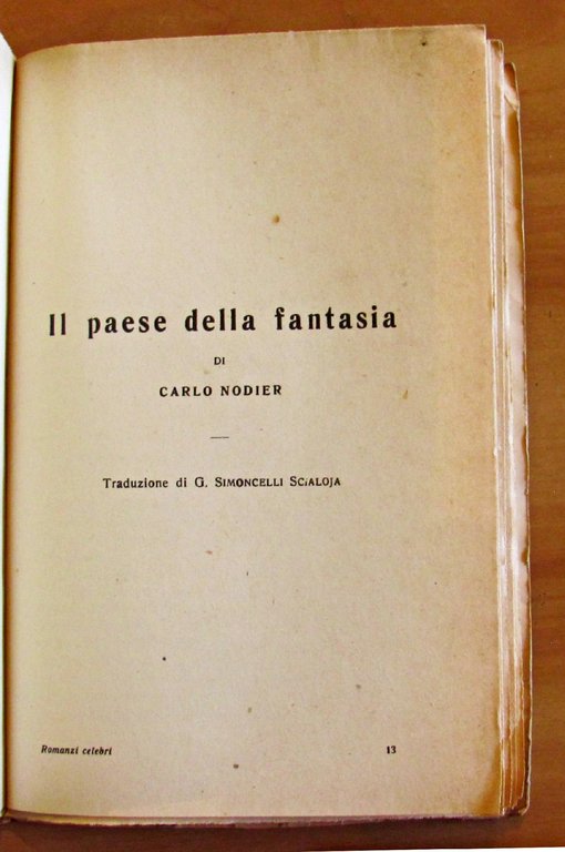 3 ROMANZI CELEBRI Enciclopedia Quattrini