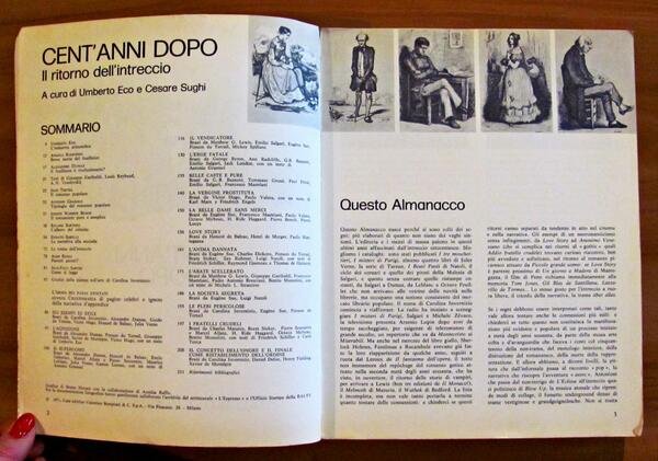 ALMANACCO BOMPIANI 1972 - CENT'ANNI DOPO