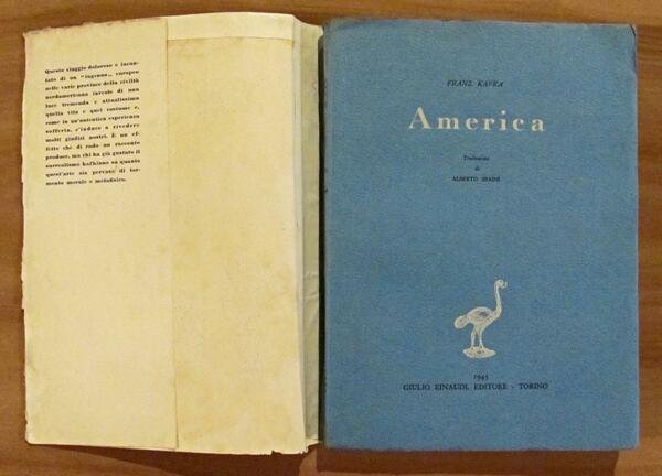 AMERICA - Collana Narratori Stranieri Tradotti
