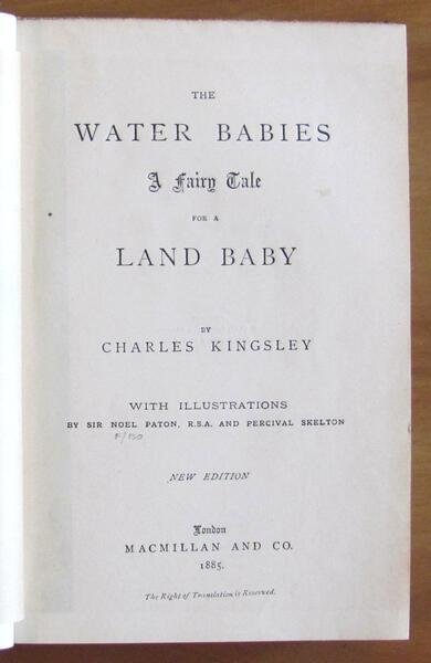 THE WATER BABIES - A fairy Tale for a Land …