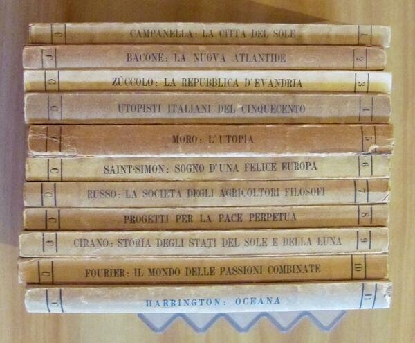 COLLANA degli UTOPISTI - COMPLETA 1/11, 1944/47