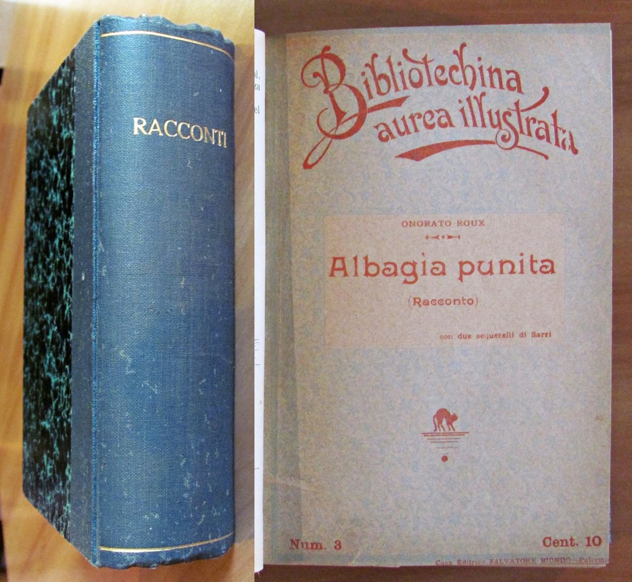 43 Fascicoli BIBLIOTECHINA AUREA ILLUSTRATA N.1/41 + 70/73 del 1901/02