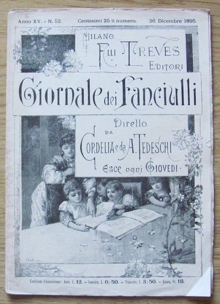 GIORNALE DEI FANCIULLI N.52 del 1895