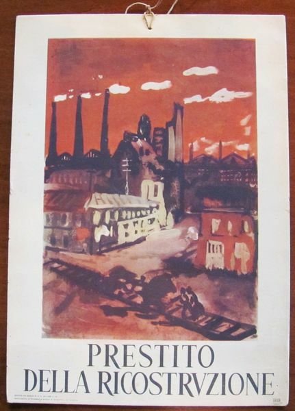 AFFICHE - PRESTITO DELLA RICOSRUZIONE - 1946
