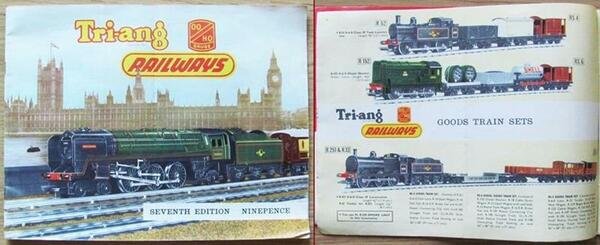 Catalogo Tri-Ang Railways Oo/Ho Gauge 1961. (Inglese). Locomotives, Train