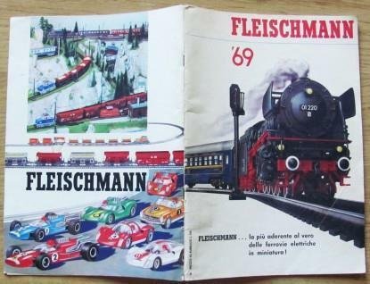 Catalogo Fleischmann 1969. (Italiano). Locomotive, Treni E Auto Rallye