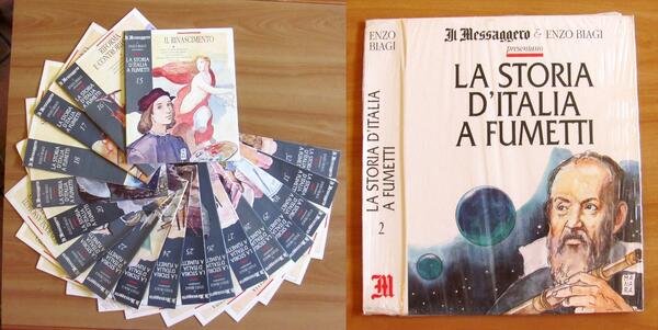 Storia D'italia a Fumetti - Vol. 2 N.15/32 + Cover …