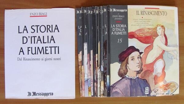 Storia D'italia a Fumetti - Vol. 2 N.15/32 + Cover …