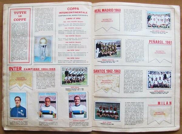 Album Figurine Panini Calciatori 1965-66 -Competo Meno 12 Figurine Con …