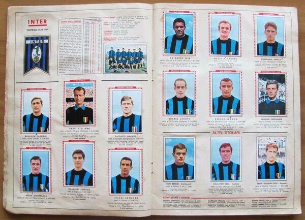 Album Figurine Panini Calciatori 1965-66 -Competo Meno 12 Figurine Con …