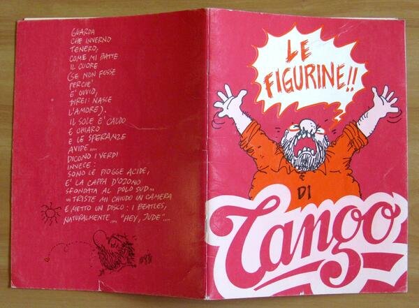 ALBUM LE FIGURINE DI TANGO - VUOTO + 10 figurine …