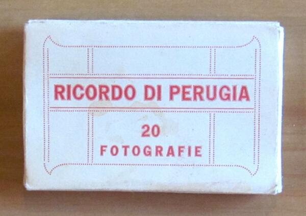 RICORDO DI PERUGIA - 20 Fotografie in Custodia Originale