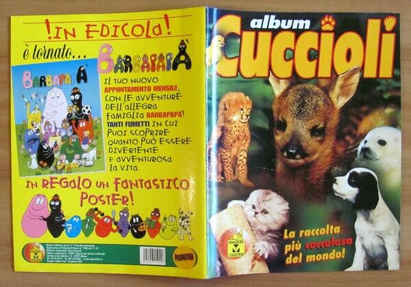 ALBUM FIGURINE CUCCIOLI - Masters Collection, 1997 - VUOTO con …
