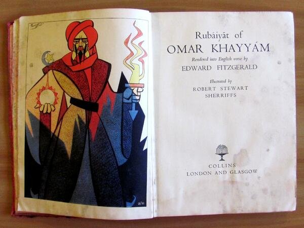 Fitzgerald - RUBAIYAT of OMAR KHAYYAM - Ed. Collins, 1947 …