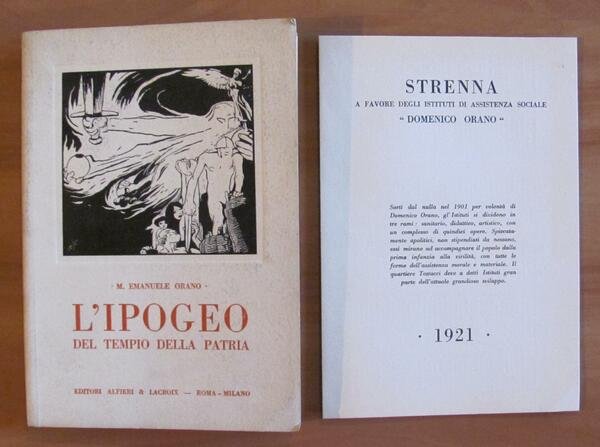 L'IPOGEO DEL TEMPIO DELLA PATRIA - Alfieri and Lacroix, 1921 …
