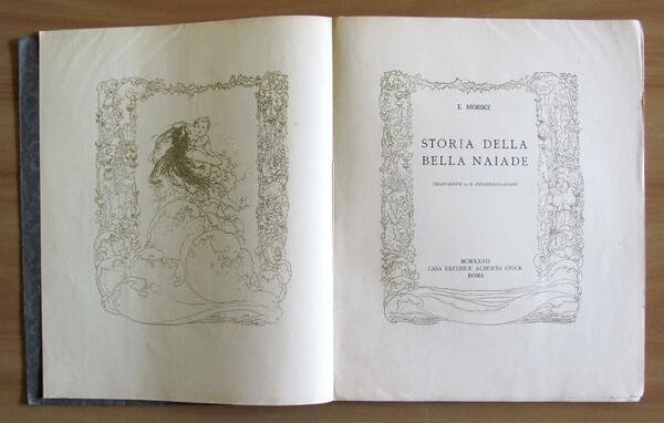 STORIA DELLA BELLA NAIADE - I edizione 1927