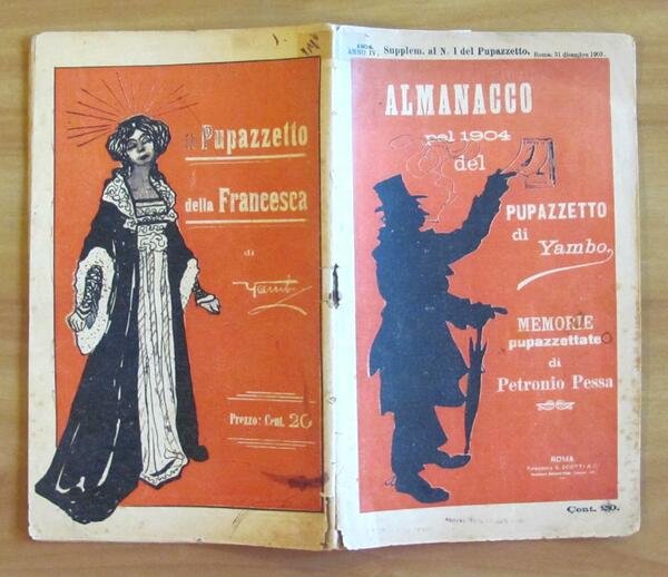 ALMANACCO pel 1904 del PUPAZZETTO di YAMBO - PESSA Memorie …