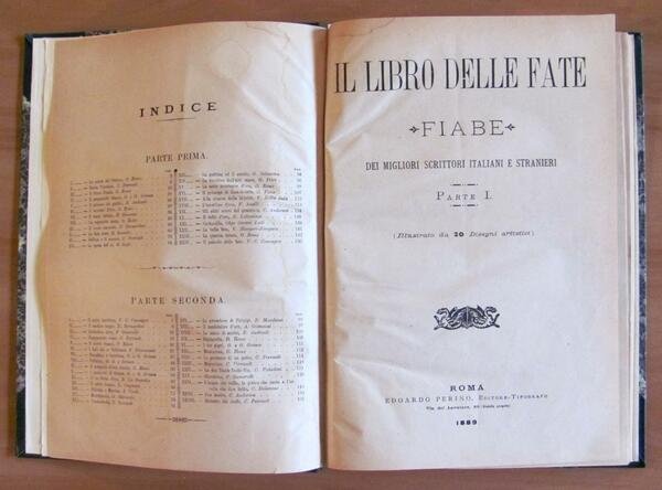 IL LIBRO DELLE FATE - Perino 1887-89 Parte I e …