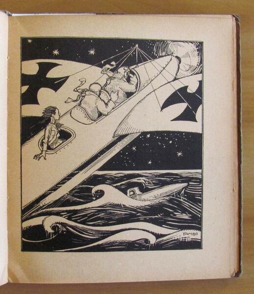 GORIZIA FIAMMEGGIANTE - Bibliotechina de "LA LAMPADA" I edizione 1916 …
