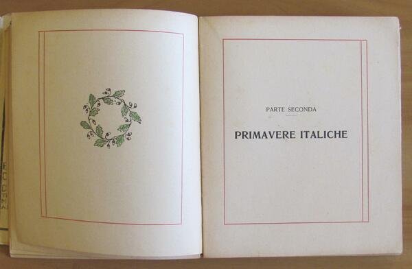 PRIMAVERE ITALICHE - Bibliotechina de "LA LAMPADA" ill. GUSTAVINO