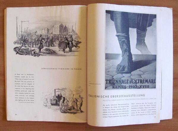 GEBRAUCHSGRAPHIK International Advertising Art, 1940 con PINOCCHIO ill FLOETHE