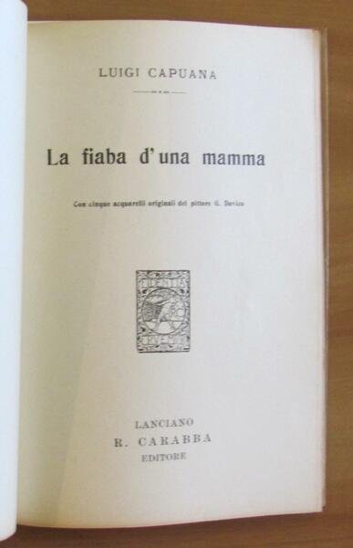 Raccoltina LA MIA BIBLIOTECHINA - Carabba, 1932 copertine di ANICHINI