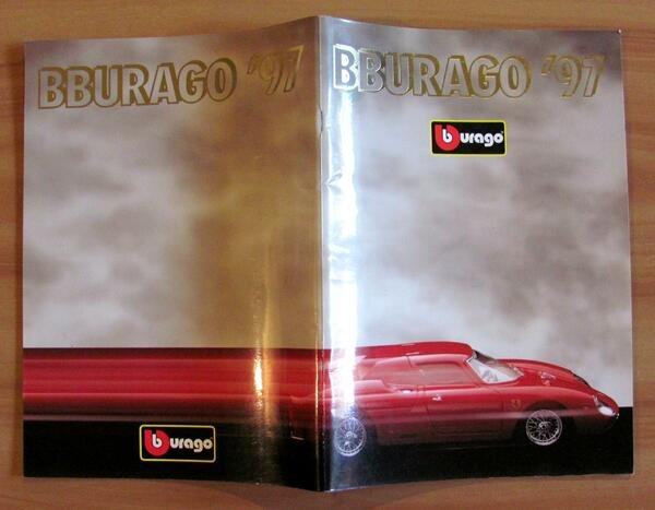 CATALOGO BURAGO '97 con tutti Modelli a colori - 1/18, …