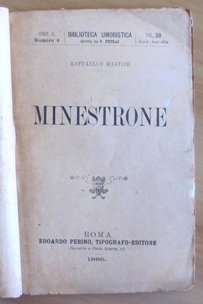 MINESTRONE - Biblioteca Umoristica