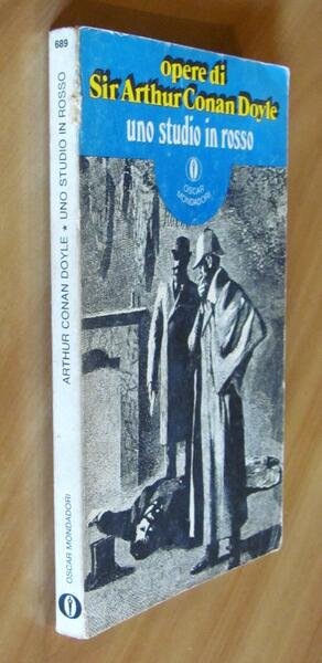 UNO STUDIO IN ROSSO - Collana Oscar Mondadori, 1976