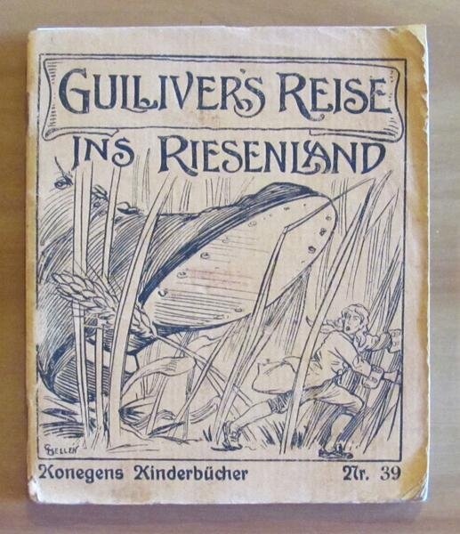 GULLIVERS REISEINS RIESENLAND - Konegens Kinderbucher N.39, 1920
