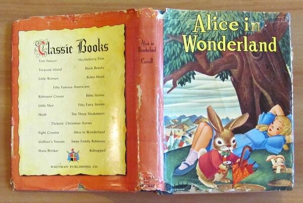 ALICE'S ADVENTURES IN WONDERLAND &amp; THROUGH LOOKING GLASS - Whitman, …